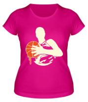 Женская футболка Баскетболист фото