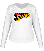 Женская футболка длинный рукав Swag фото