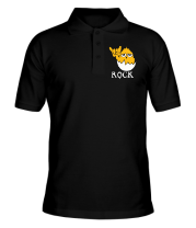 Мужская футболка поло Rock (рок) фото