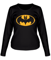 Женская футболка длинный рукав Batman rock фото