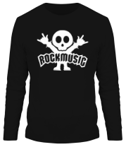 Мужская футболка длинный рукав Rockmusic фото