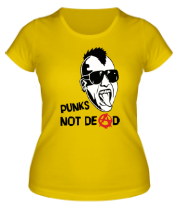 Женская футболка Punk not dead фото