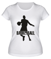 Женская футболка Баскетбол (Basketball) фото