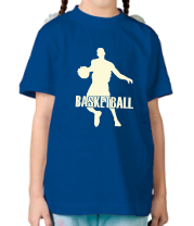 Детская футболка Баскетбол (Basketball) glow фото
