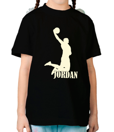 Детская футболка Jordan glow