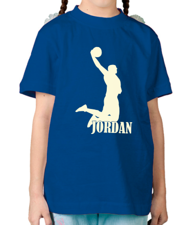 Детская футболка Jordan glow