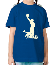Детская футболка Jordan glow фото