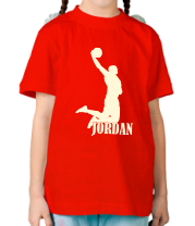 Детская футболка Jordan glow