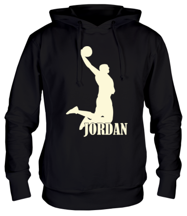 Толстовка худи Jordan glow