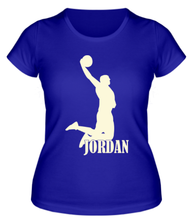 Женская футболка Jordan glow