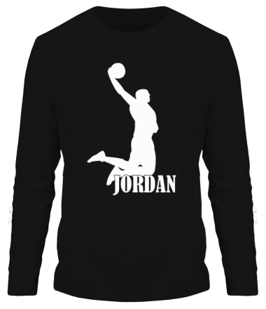 Мужская футболка длинный рукав Michael Jordan