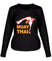 Женская футболка длинный рукав Muay Thai фото