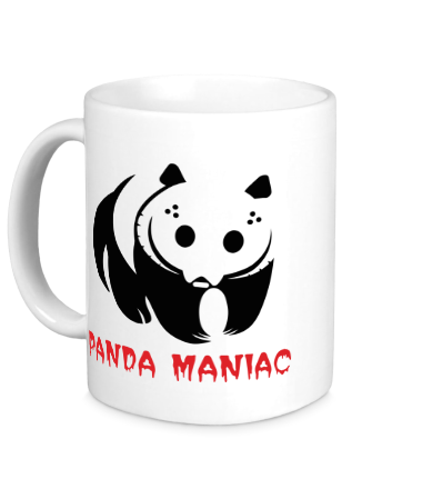 Кружка Панда маньяк