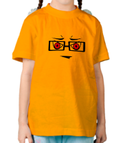 Детская футболка Серьезный смайл в очках фото