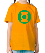 Детская футболка Зелёный фонарь. Green Lantern фото