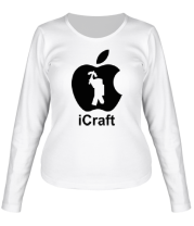 Женская футболка длинный рукав iCraft фото