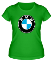 Женская футболка BMW фото