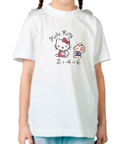 Детская футболка Китти с мышем фото