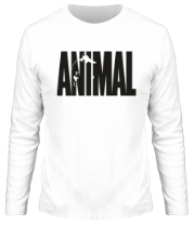Мужская футболка длинный рукав Animal main logo фото