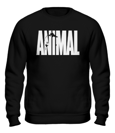 Толстовка без капюшона Animal main logo