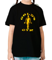 Детская футболка Gold's gym фото