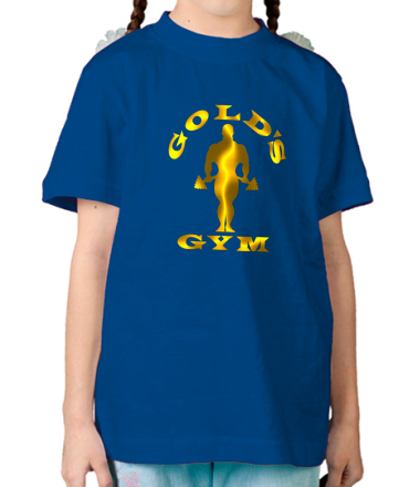 Детская футболка Gold's gym