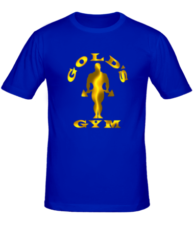Мужская футболка Gold's gym