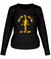 Женская футболка длинный рукав Gold's gym фото