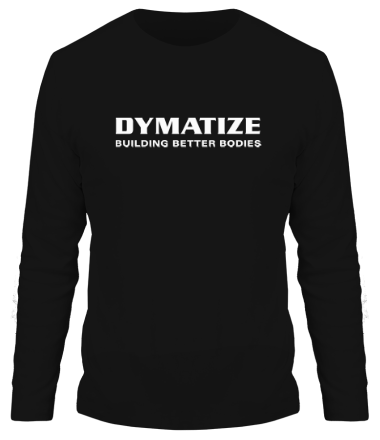 Мужская футболка длинный рукав Dymatize Building better bodies