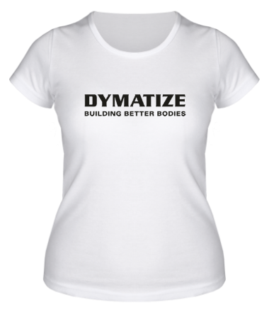 Женская футболка Dymatize Building better bodies