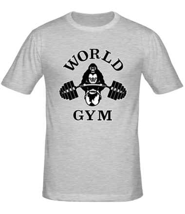 Мужская футболка World Gym