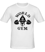 Мужская футболка World Gym фото
