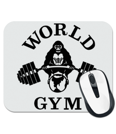 Коврик для мыши World Gym