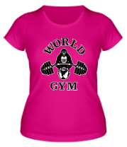 Женская футболка World Gym фото
