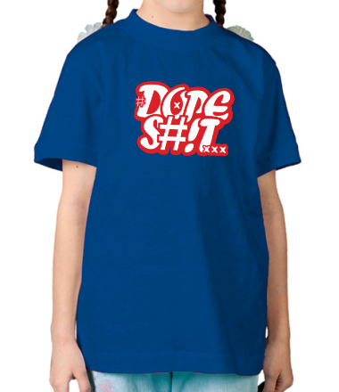 Детская футболка Dope S#!t