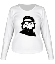 Женская футболка длинный рукав che stormtrooper (Че штурмовик) фото