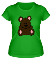 Женская футболка Плюшевый мишка фото