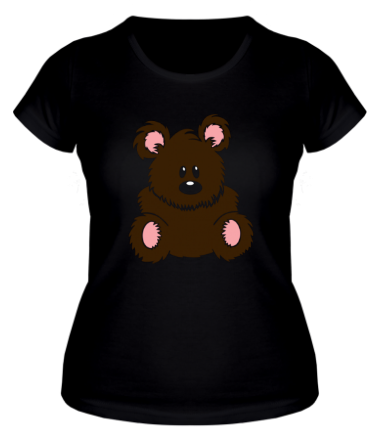 Женская футболка Плюшевый мишка