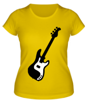 Женская футболка Гитара фото