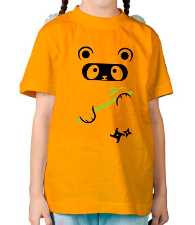Детская футболка Panda ninja