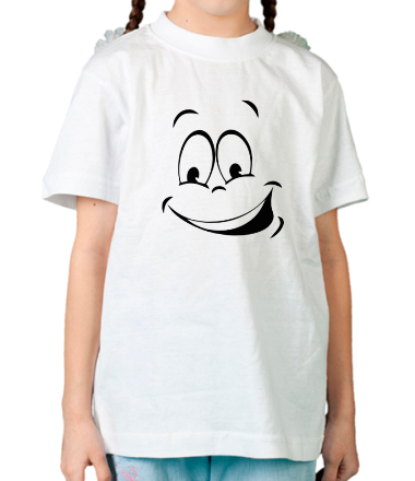 Детская футболка Радостный смайл