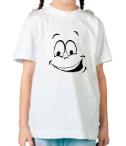 Детская футболка Радостный смайл фото