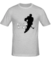 Мужская футболка Русский хоккей (russian hockey) фото