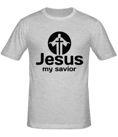 Мужская футболка Jesus my savior