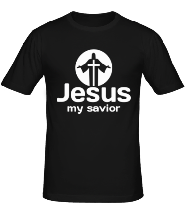Мужская футболка Jesus my savior