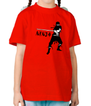 Детская футболка ninja фото