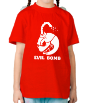 Детская футболка Злая бомба (Evil bomb) фото