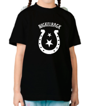 Детская футболка Nickelback подкова фото