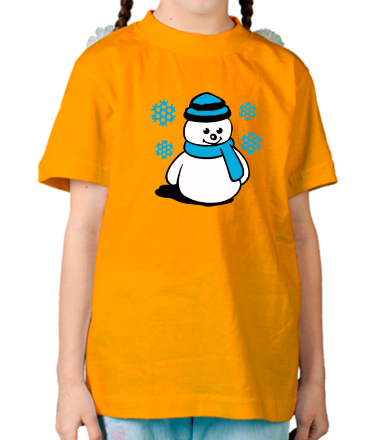 Детская футболка Снеговичок