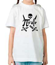 Детская футболка Пират фото